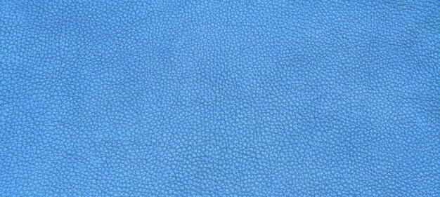 Texture en cuir bleu