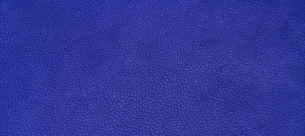 Texture en cuir bleu