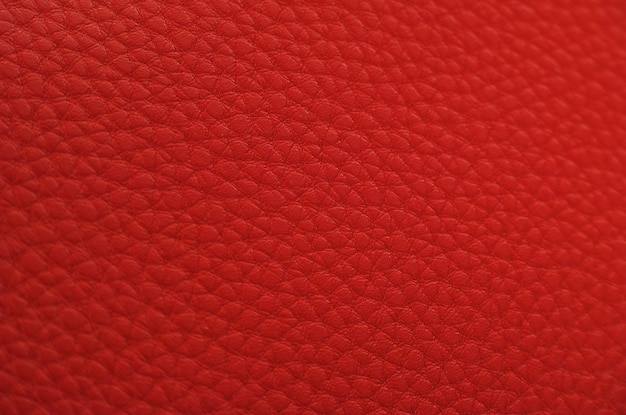 Photo gratuite texture de cuir rouge