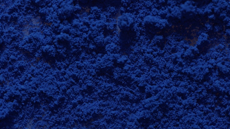 Photo gratuit texture du pigment de l'ombre des yeux texture de la poudre de la vue supérieure macro