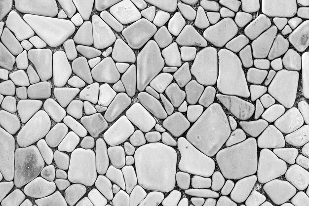 texture du sol de pierres uniformes