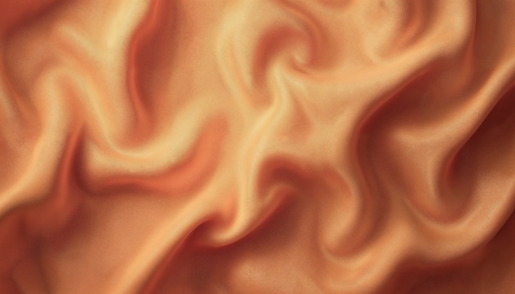 Photo gratuit texture du tissu orange