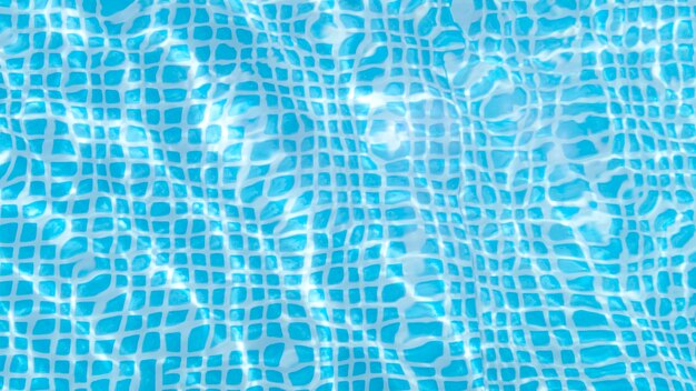 Texture de l'eau de piscine