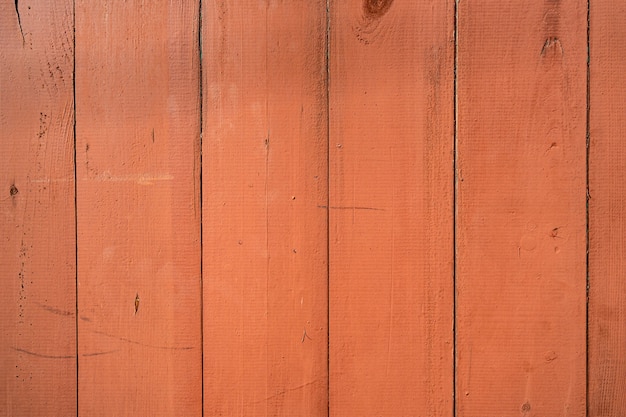 Texture et fond de mur en bois orange.