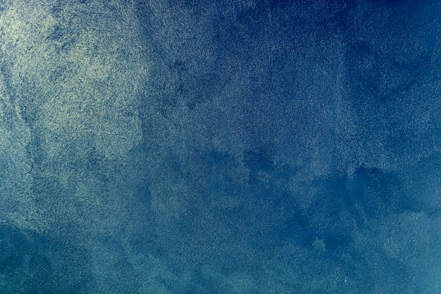 Texture de fond de mur peinture bleue