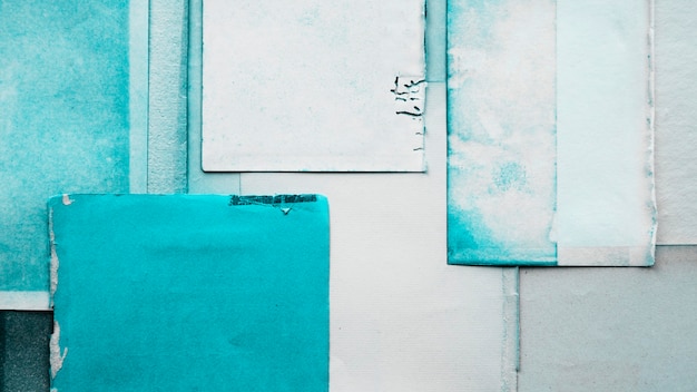 Texture de fond papier turquoise