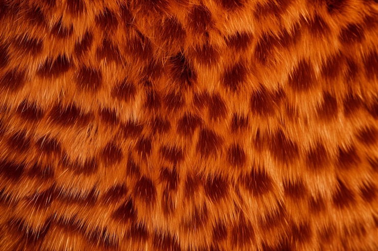 Photo gratuit texture de fourrure motif animal sauvage