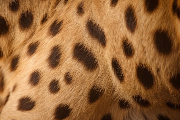 Texture de fourrure motif guépard