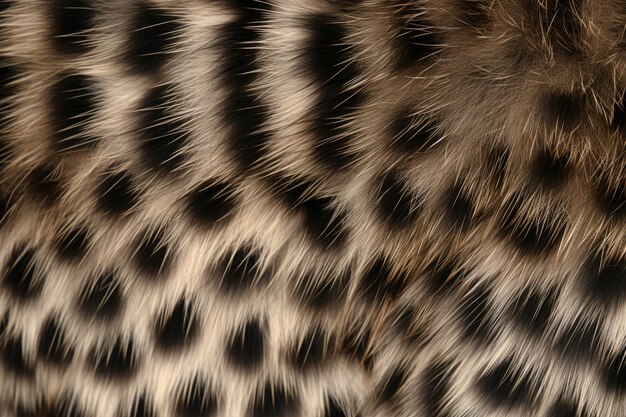 Texture de fourrure motif guépard