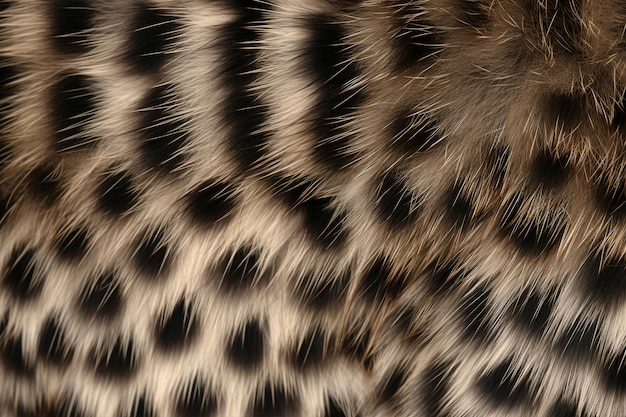 Texture de fourrure motif guépard