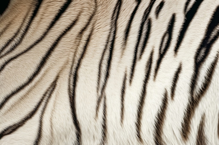 Photo gratuit texture de fourrure motif tigre