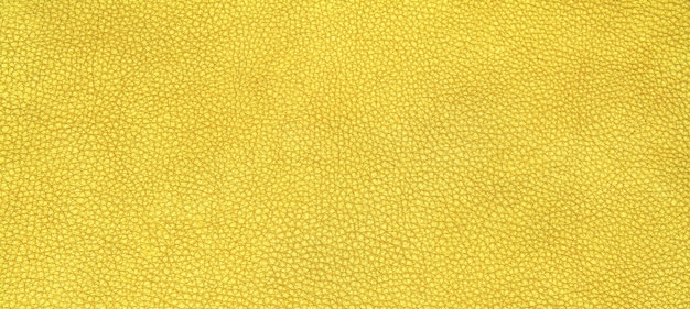 Texture jaune en cuir