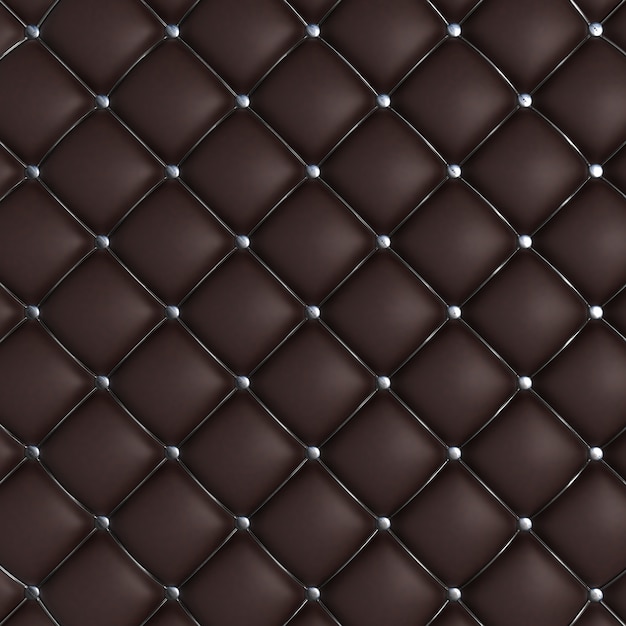 texture matelassée noir