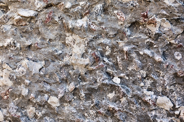 Texture de mur grumeleuse dure avec espace de copie