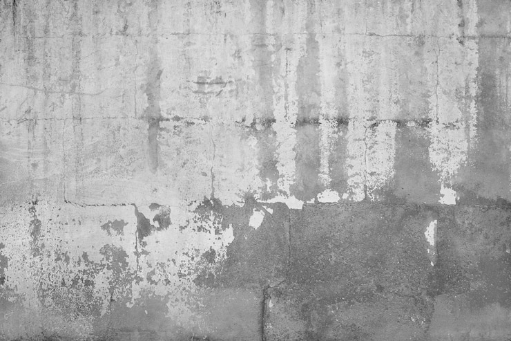Photo gratuit texture de mur avec des taches blanches
