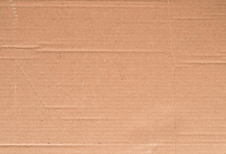 Photo gratuit texture de papier cartonné, surface de matériau en carton brun