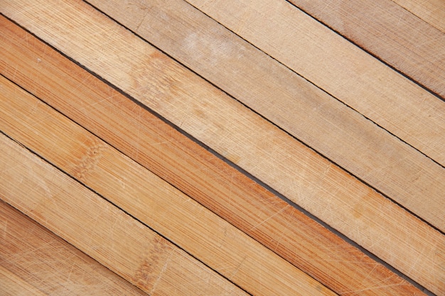 Texture de planches de bois vue de dessus