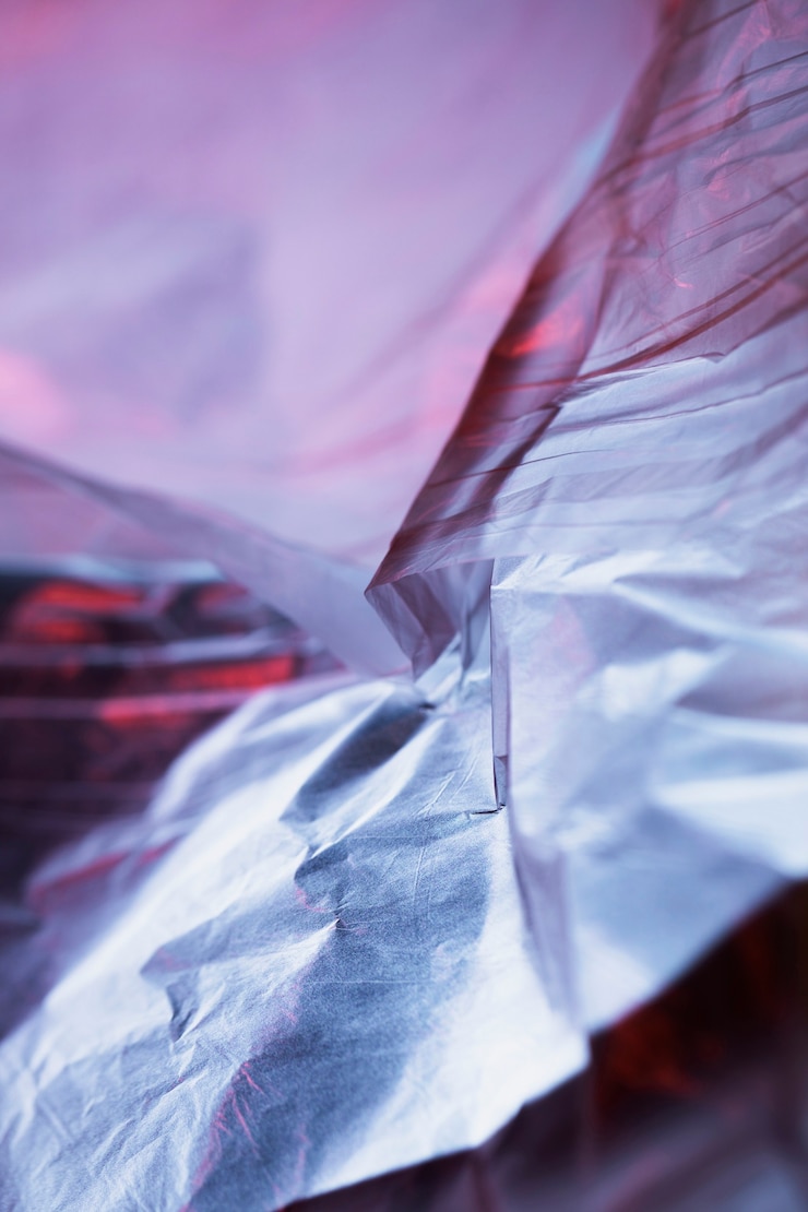 Photo gratuit texture de sac en plastique