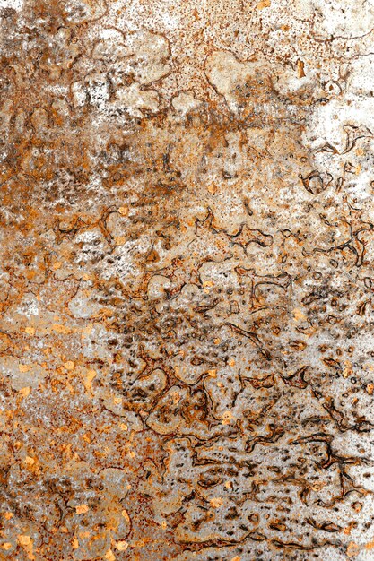 Texture de surface métallique rugueuse