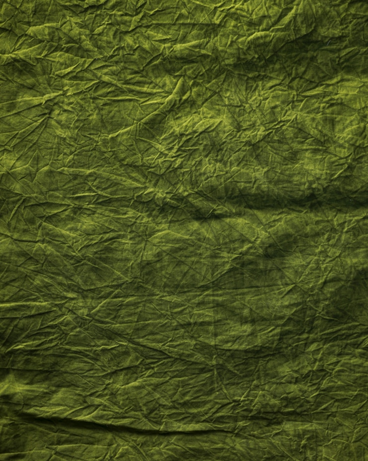 Photo gratuit texture de tissu vert