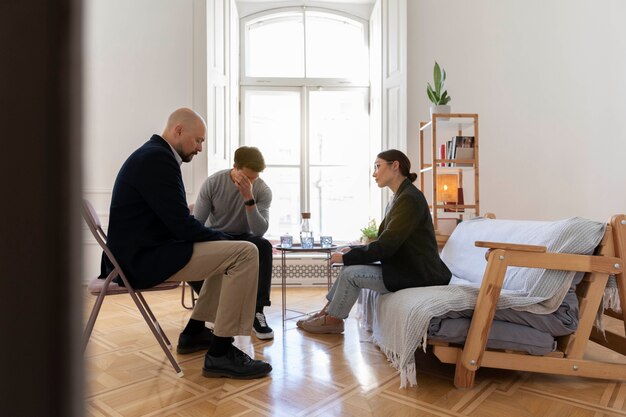 Thérapie familiale en cabinet de psychologue