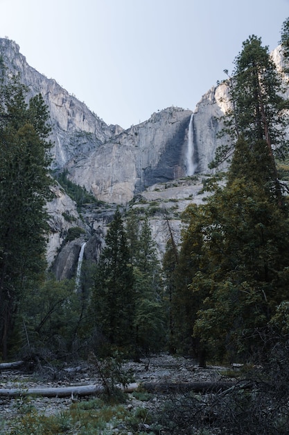 Photo gratuite tir à couper le souffle du parc national de yosemite california usa