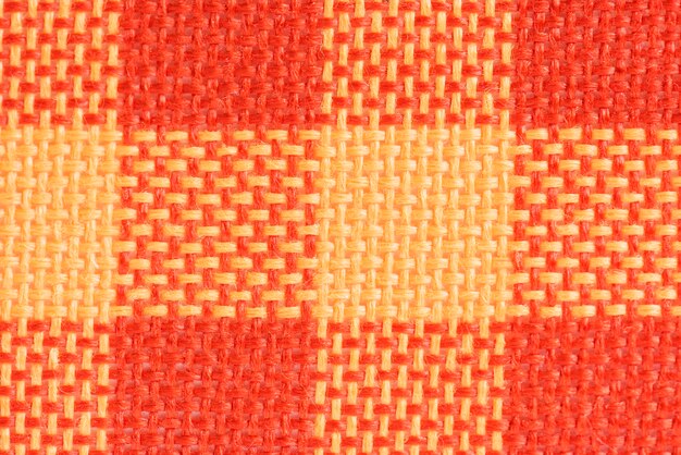 Tissu orange