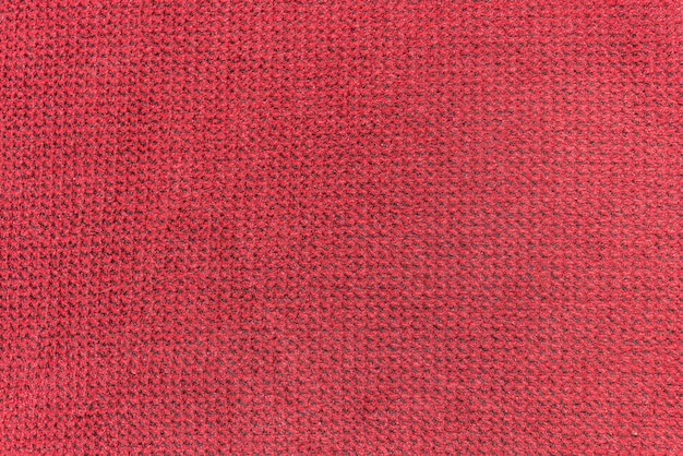Tissu de texture rouge
