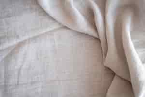 Photo gratuite tissu en tissu blanc pour la couture