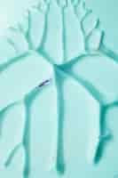 Photo gratuite toile de fond abstrait texture lisse turquoise