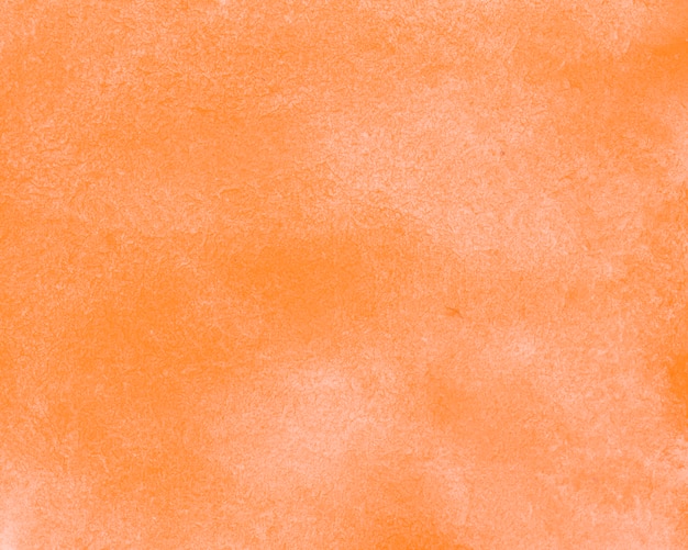 Toile de fond orange aquarelle abstraite