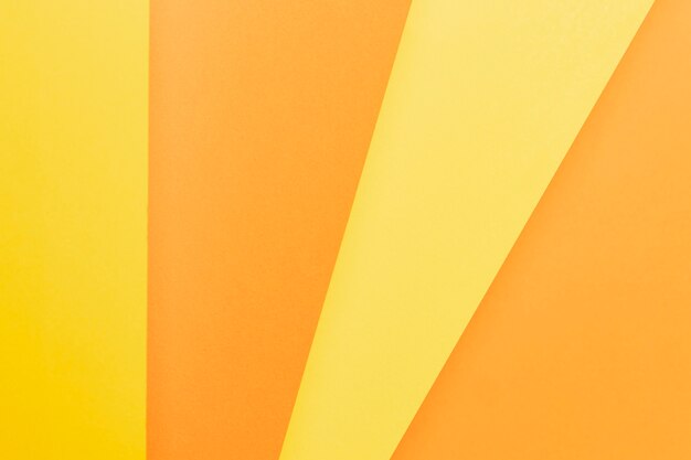 Top view pattern avec des nuances d'orange
