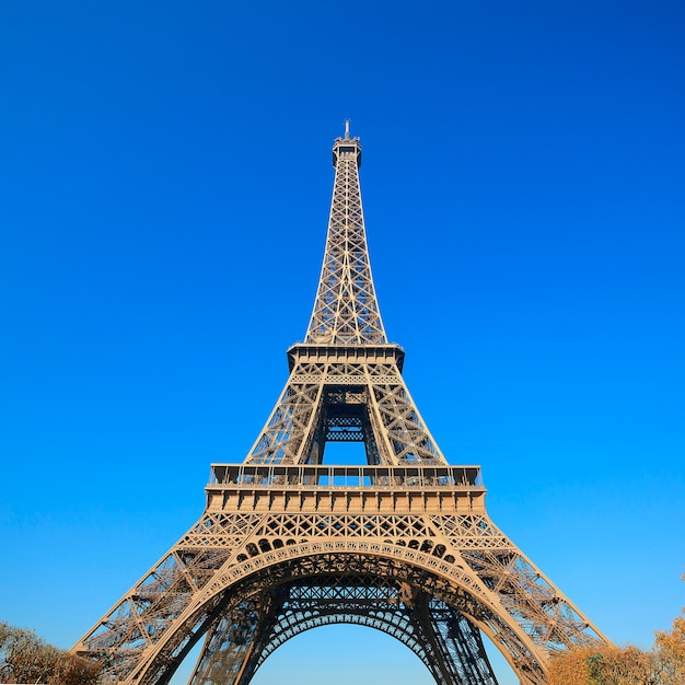 Photo gratuite tour eiffel, paris meilleures destinations en europe