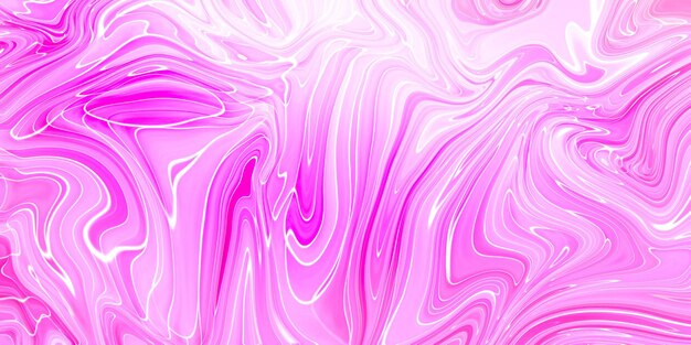 Tourbillons de marbre ou ondulations d'agate Texture de marbre liquide aux couleurs roses Fond de peinture abstraite pour fonds d'écran affiches cartes invitations sites Web Art fluide