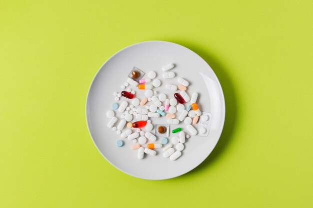 Traitement médical avec des pilules