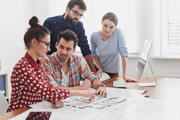 Travailler sur un nouveau projet de maison