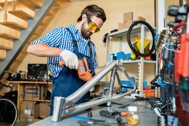 Travailler avec la perceuse