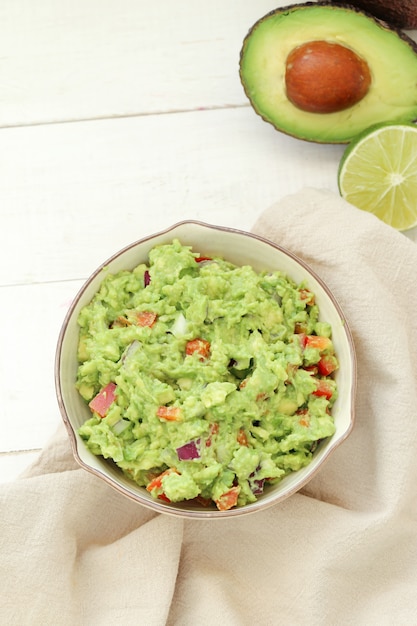 Trempette au guacamole