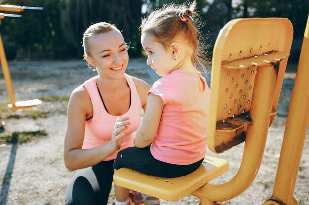 Très amusant style de vie enfant actif