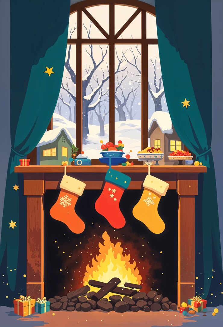 Photo gratuit les trois sages célébrent noël.