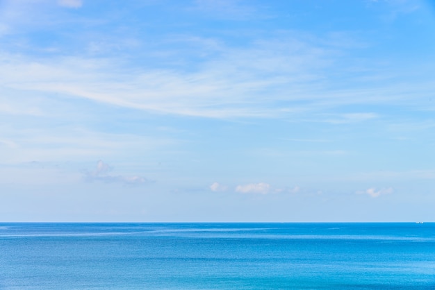 Tropical plage de la mer