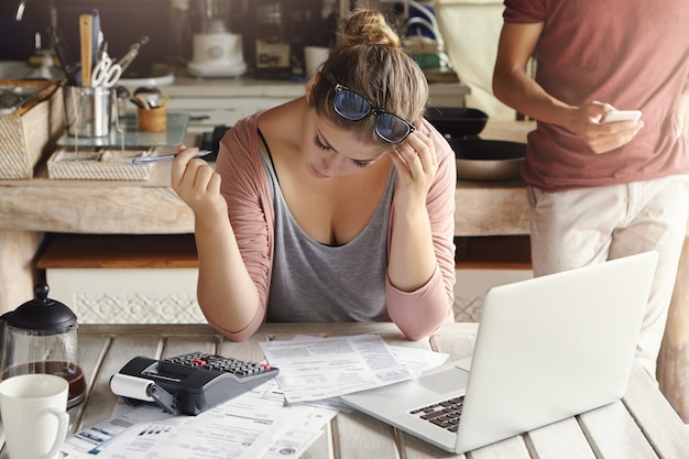 Photo gratuite troubles financiers et crise économique