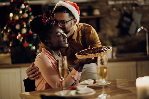 Tu as fait ma tarte aux canneberges préférée pour le dîner de Noël