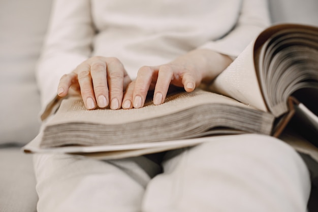 Études et détente. Personnes handicapées