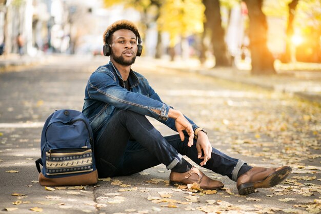 Étudiant afro-américain