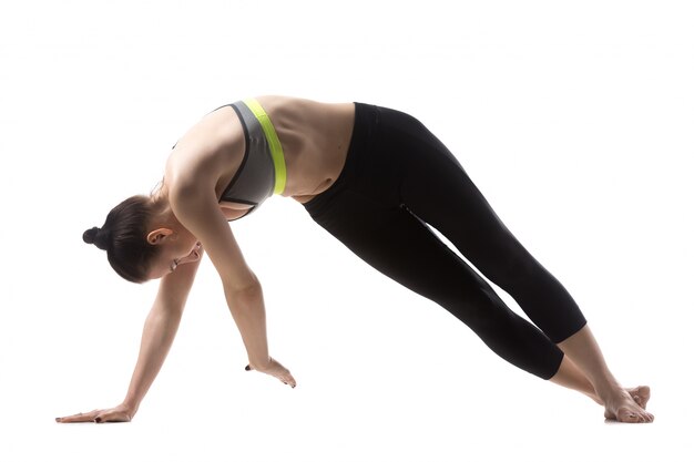 Twist pilates exercise