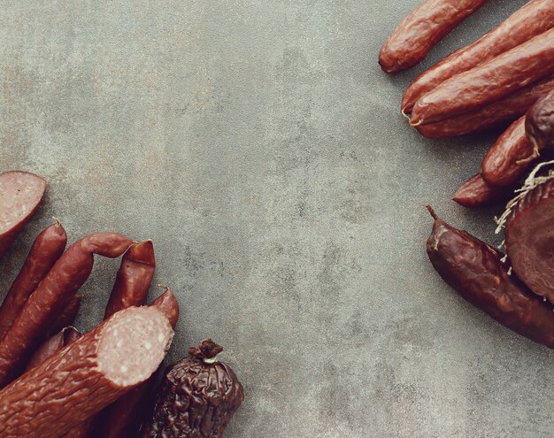 Types de saucisses