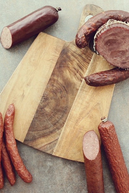 Types de saucisses