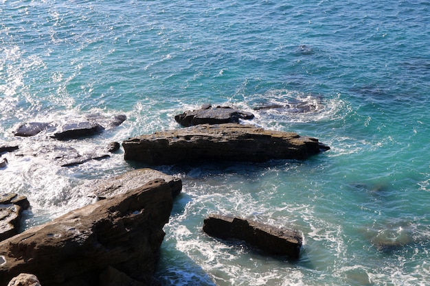 Vague dans la mer