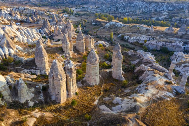 Vallée de l'amour à Göreme en Cappadoce, Turquie.